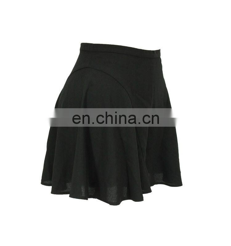 Wholesale 2016 European Wild Slim Pleated Shorts Skirt For Female