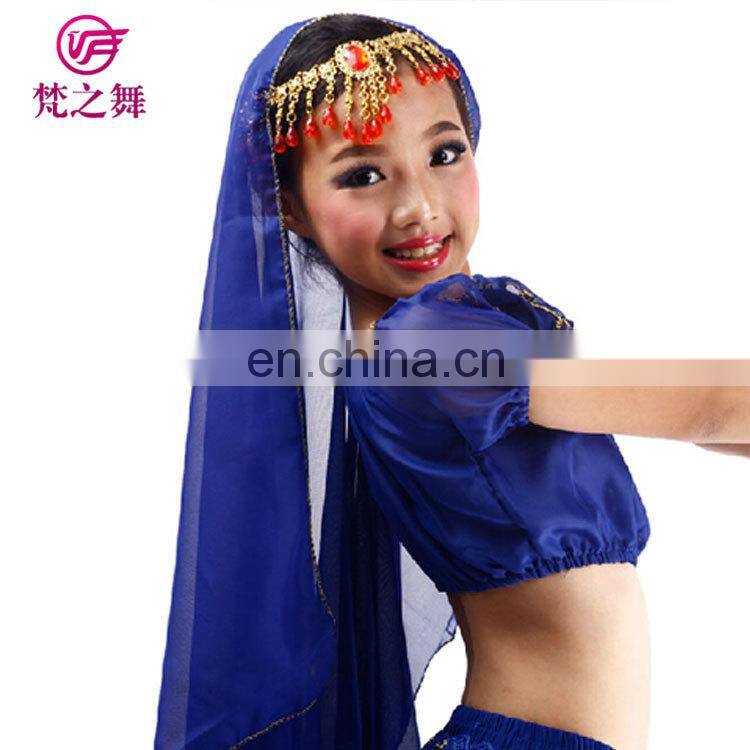 ET-136 Arabic practice children girls belly dance wear clothes 4pcs/2pcs suit