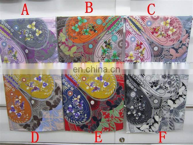 gift order fashion new design printed chinese traditional pure silk scarf