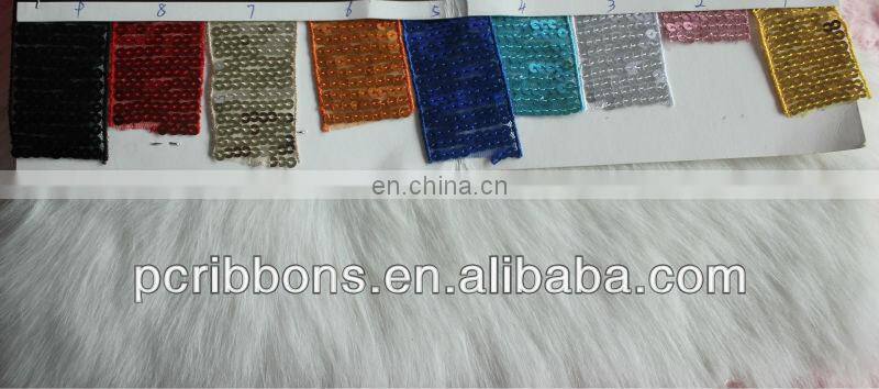 Colorful sequin ribbon