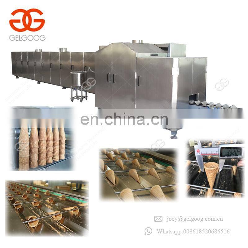 2017 High Quality Ice Cream Snow Cone Roller Making Machinery Machine Sugar Cone Making Machine For Sale