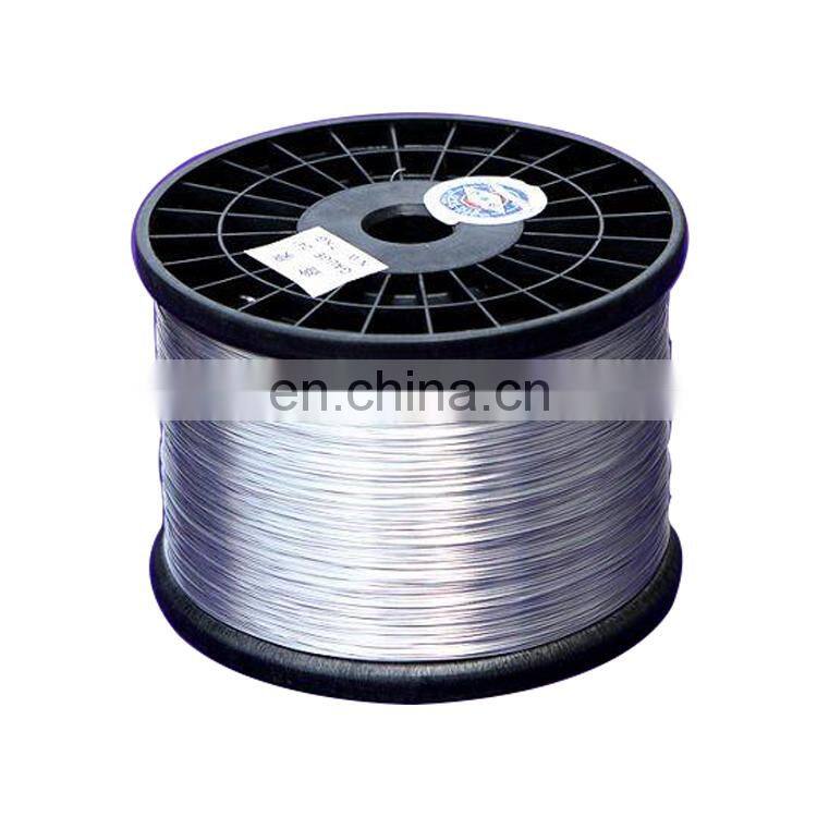 silver color steel wire on spool