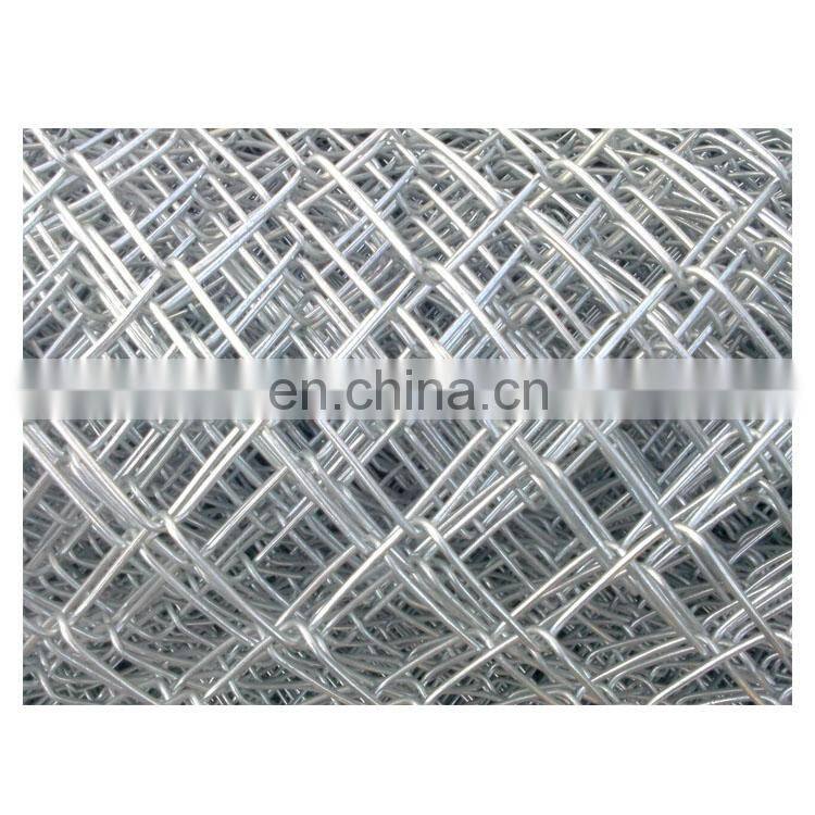 High quality cheap eco friendly used galvanized chain link fence mesh
