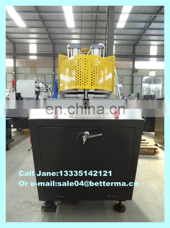 Single head variable angle door window making machine