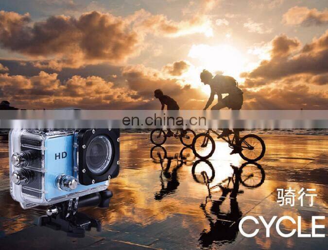 Hot sale waterproof sports DV multifunctional outdoor riding diving camera car dvr outdoor sports cam