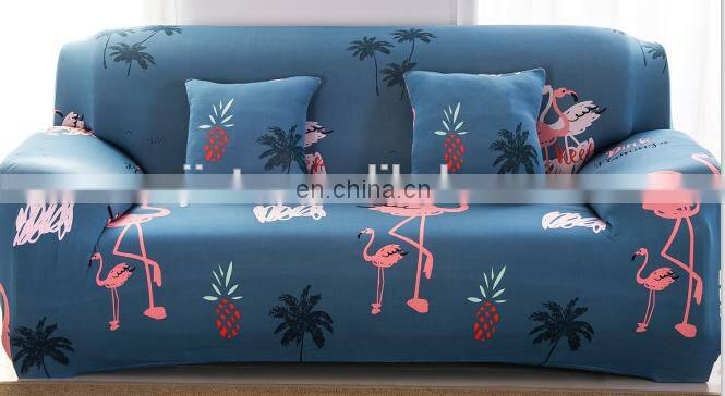 High Quality printed stretch Sofa Cover washable slipcover
