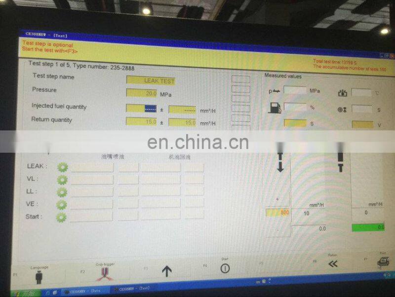LGC-CR318 support Team Viewer HEUI common rail diesel fuel injector test bench
