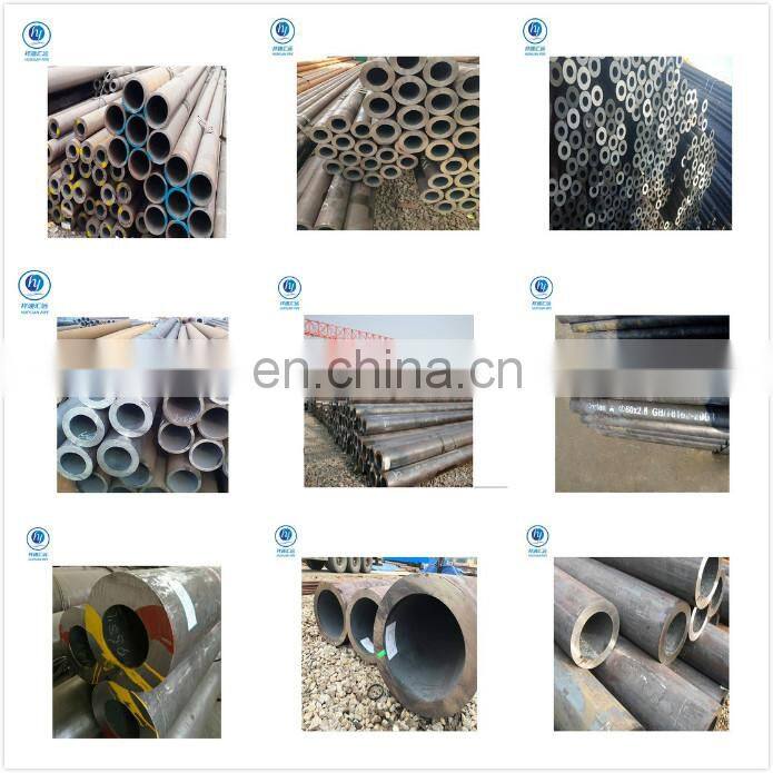 sts 410 black round carbon seamless steel pipe