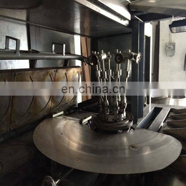 Industrial Full Automatic Cone Baking Production Line Rolled Biscuit Sugar Waffle Cone Maker Icecream Cone Machinery for Sale