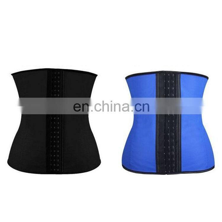 Women's Underbust Latex Sport Girdle Corsets Hourglass Body Shaper Waist Trainer