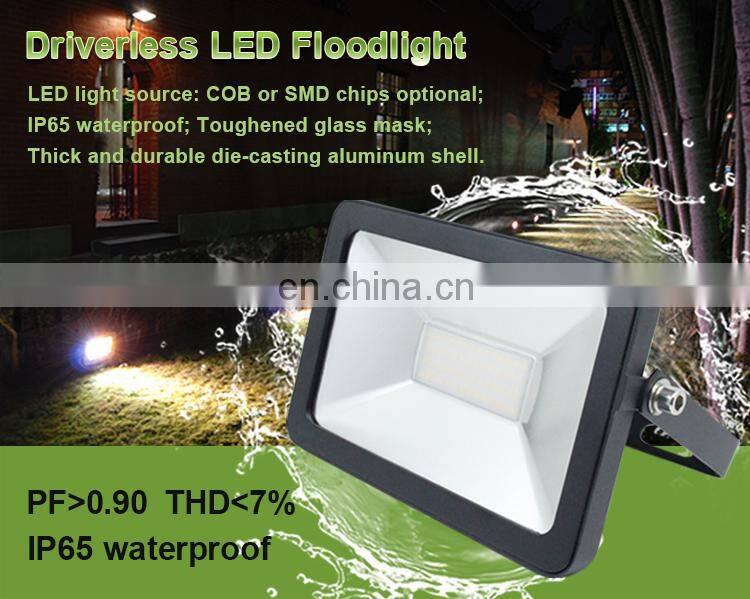 Outdoor Practical Lighting Flood Lights Item Type Cool White Color Temperature(CCT) High Brightness 50w Led Floodlight