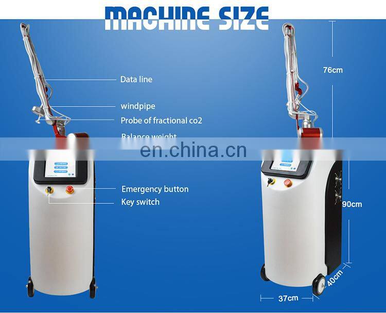 Salon Clinic Equipment Co2 Fractional Laser