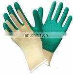 Heavy Duty PVC Winter Work Gloves with Gauntlet Cuff Liquid And Chemical Resistant