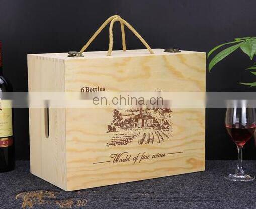 customized size wood sliding lid top packing box wood sliding lid box with glass lid for makeup