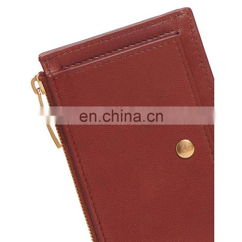 2020 zip wallet design purse rfid hot sale elegant style slim fashion wallet