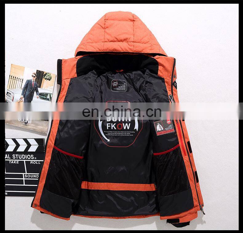 Wholesale winter jacket men's overcoat mens customized jackets winter windproof cloth for men bubble coat bubble jacket