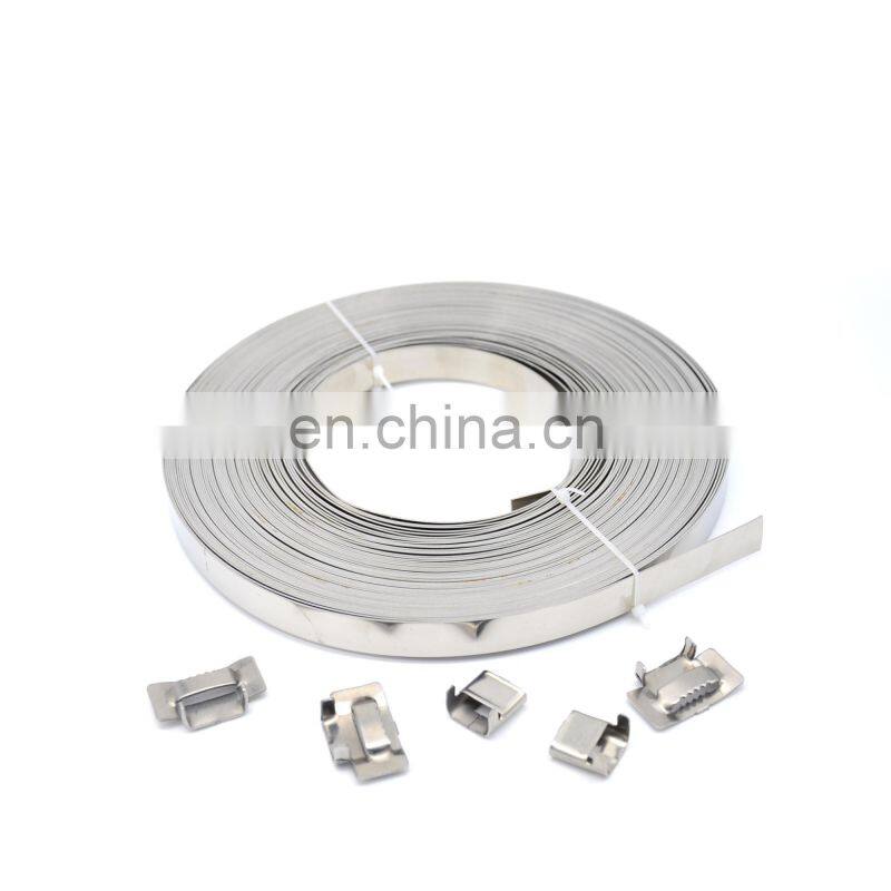 MT-1708 cable manage ring Stainless steel pole hoop ring for ftth fiber optic cabling