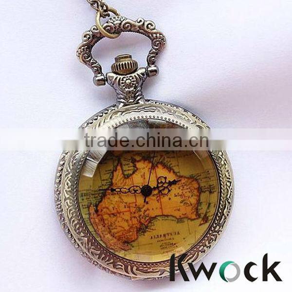 2015 new fashion pocket watch skeleton wholesale pocket watch