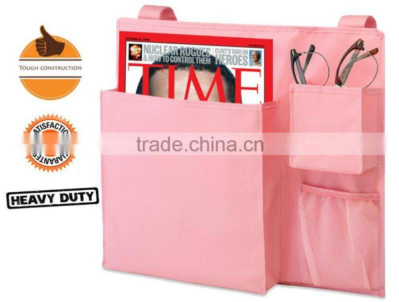 Bedside Pocket Organizer / Bedside Storage Caddy