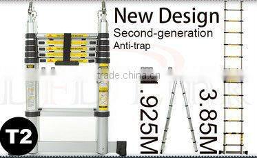 Folding Climb Ladder Aluminium Telescopic Ladder Step Ladder