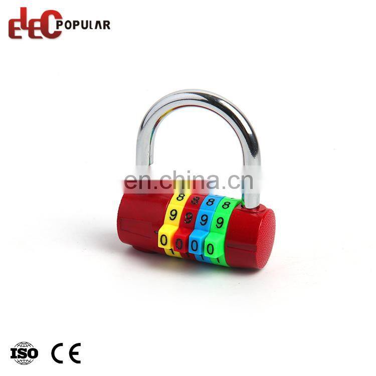 High Quality 4-Digit Combination Zinc Alloy Anti-theft Code Lock Padlock