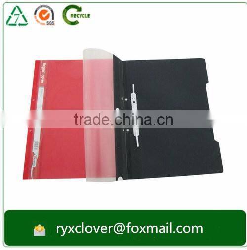 PP plastic transparent clip report cover file folder