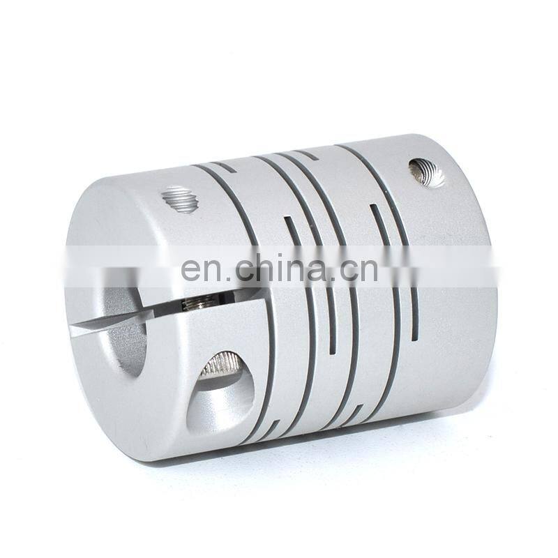 Cnc Flexible Shaft Coupling Double Diaphragm Clamp Series Shaft Couplings Aluminum Coupling For Encoder And Miniature Moto