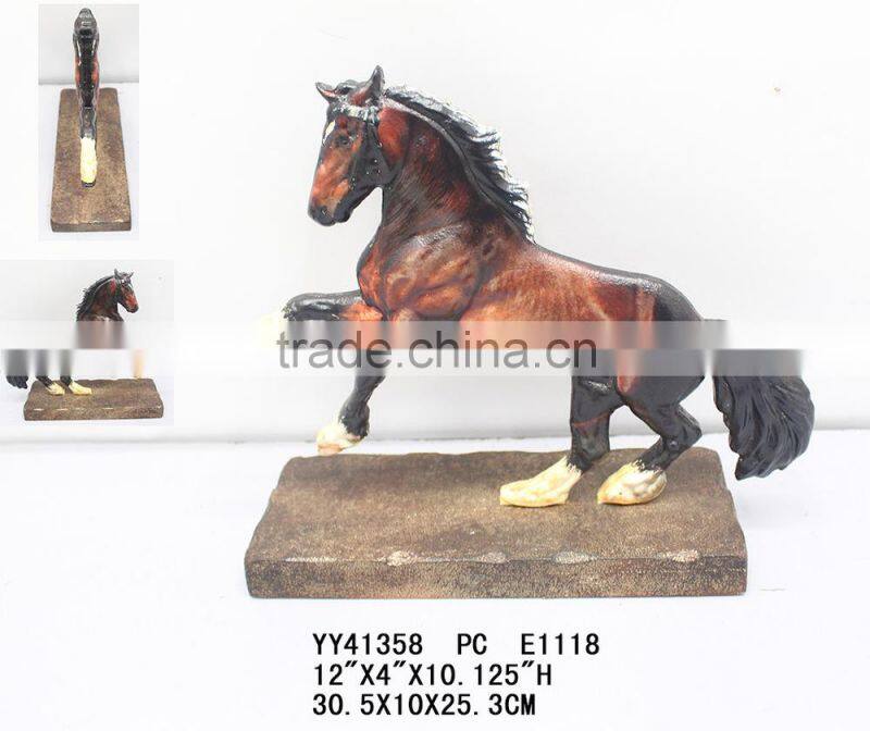 decorative horse wood crafts for home decor