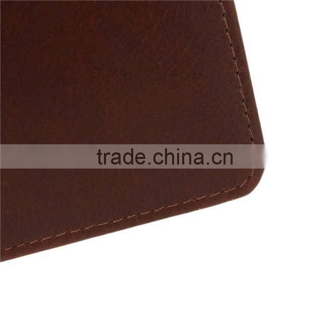 Pure leather passport holder with zip-round closure Luxuries Italian style tan natural leather zipped travel wallet
