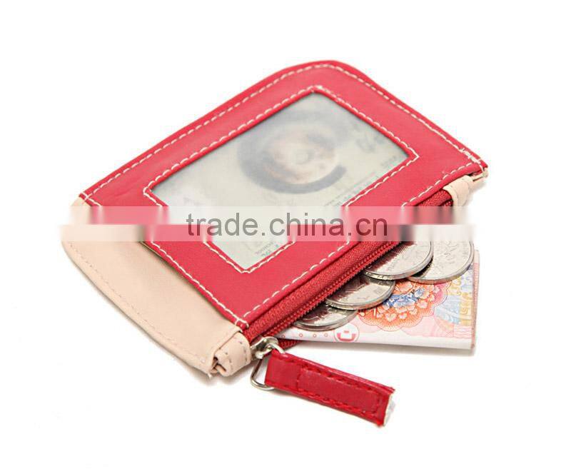 Zip Coin Bag Mini Money Key Pouch Pocket Gift Lovely Hand bag Wallet PVC Coin Cosmetic Purse