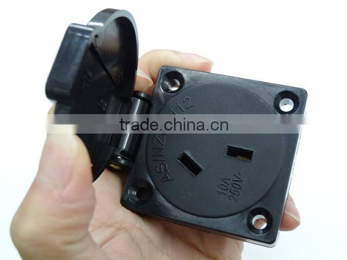 Professional Nylon Australia waterproof socket/New-zealand waterproof socket outlet/Argentina waterproof socket