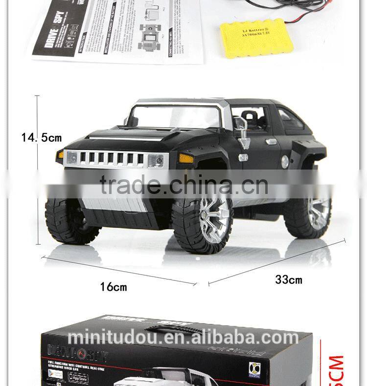 GT330C Iphone & Android Controlled Wifi RC Car With Spy Camera