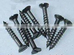 slotted countersunk head wood screw
