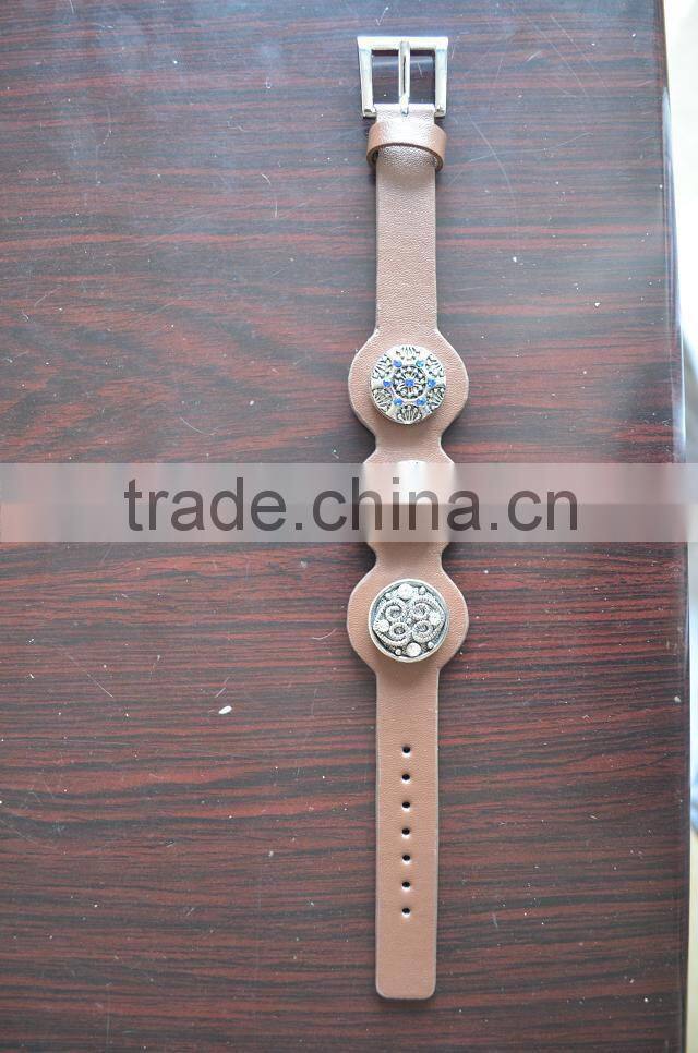 Wholesale Unique Style Real Leather Bracelet