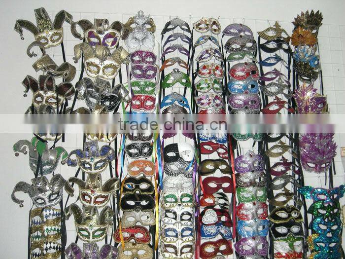 Hand Painted Plastic Dog Mask