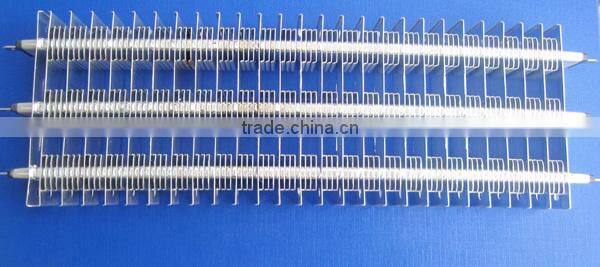 PTC Insulative corrugated heaters