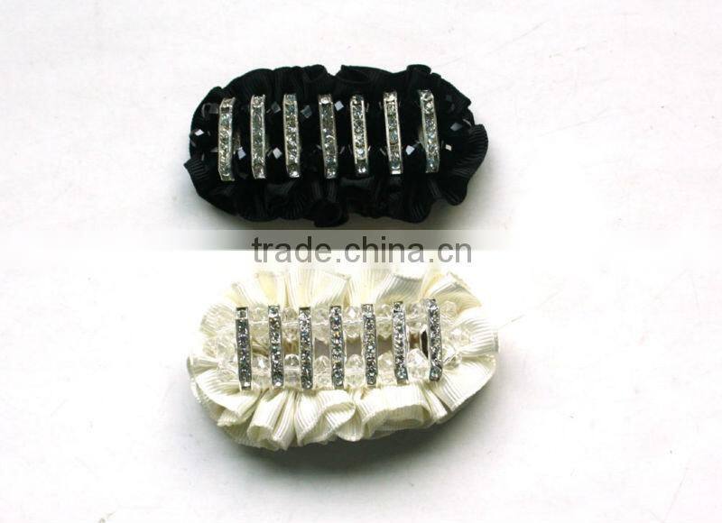 Beaded rhinestones bridal applique