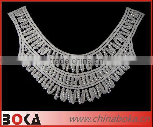 New arrival latest design gold women sequins collar design