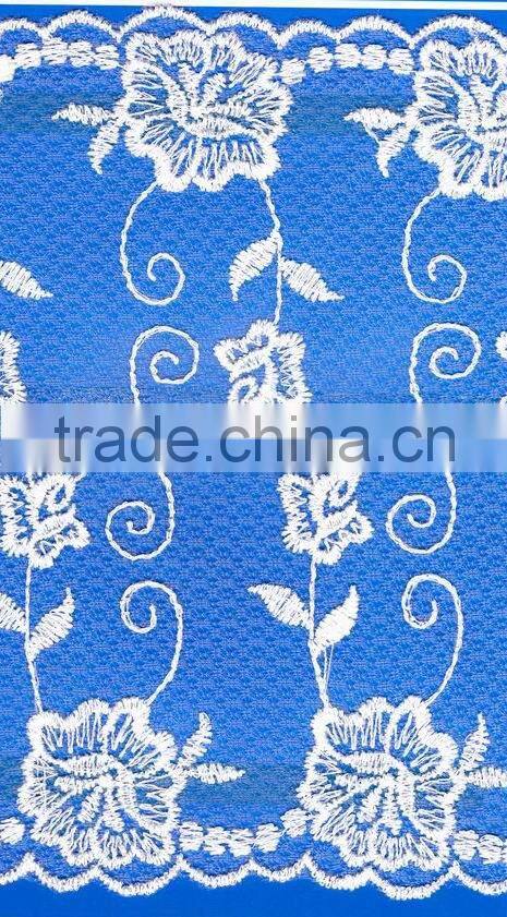 China embroidery polyester lace/cord lace