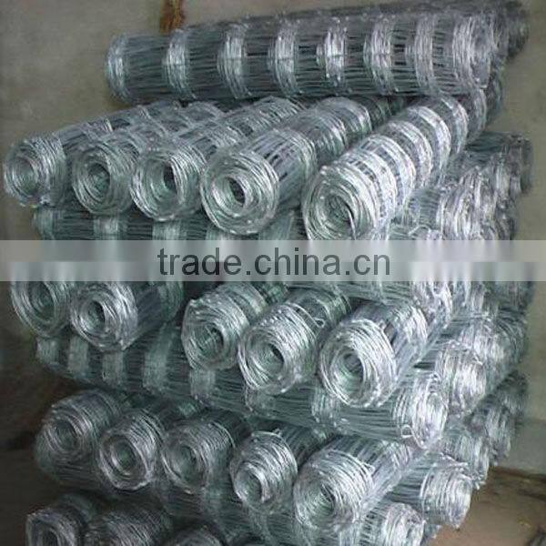 hot galvanized cattle fence