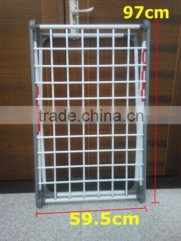 China Supplier Folding Steel Clothes Hanging Stands