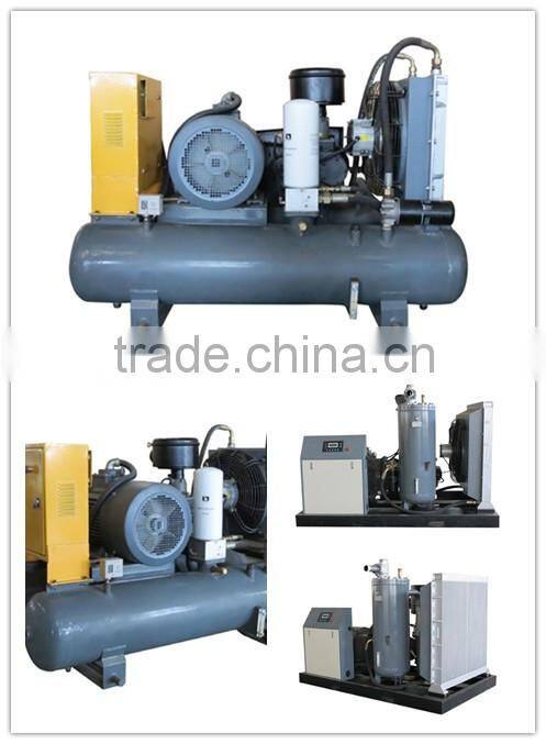 stationary mining machinery screw air compressor