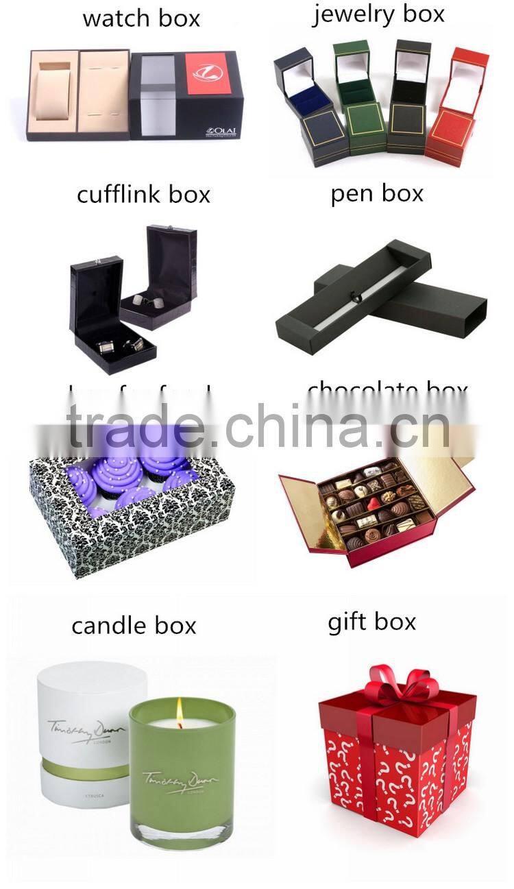 Custom Fancy Gift Box With Ribbon Closure