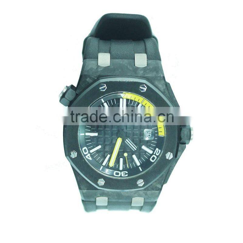 sapphire ceramic carbon fiber watch men watch