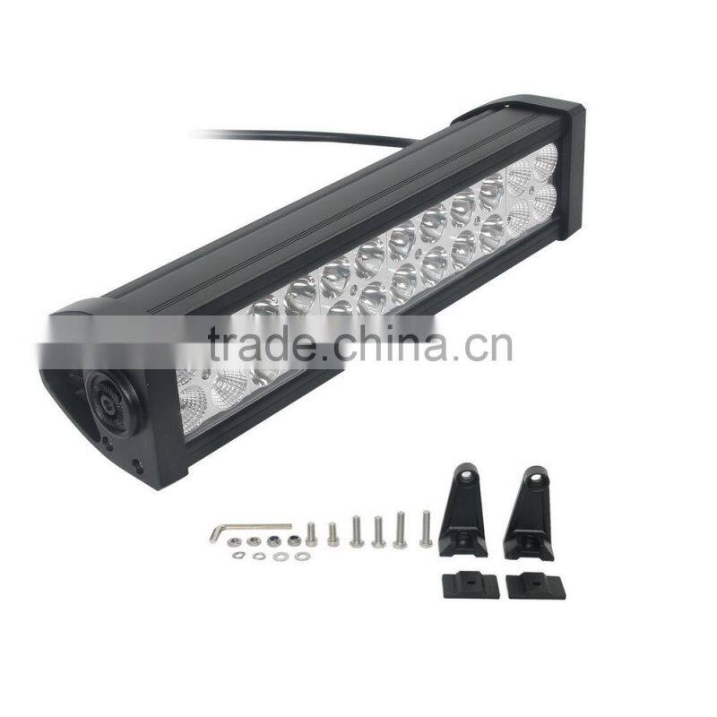 72W combo bar led light 4x4 13.5inch auto accessories