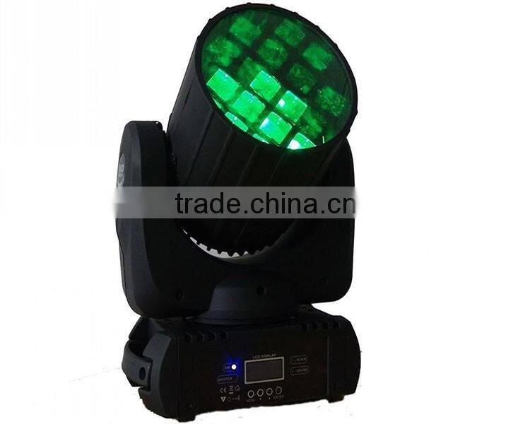 12PCS 10W 4 IN 1 LED Flower Moving Head Beam Stage Light