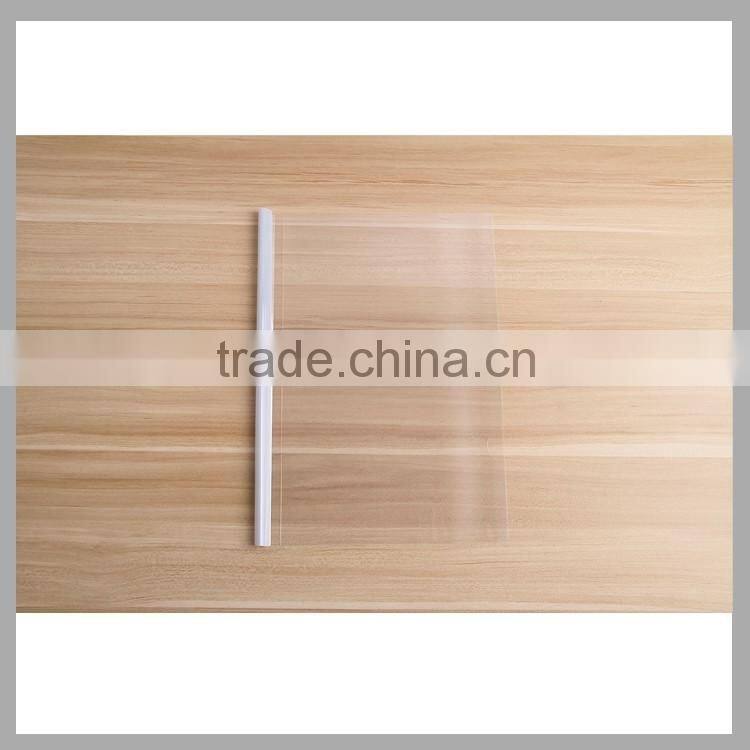 sliding bar file folder report cover with slide bar easy rail file