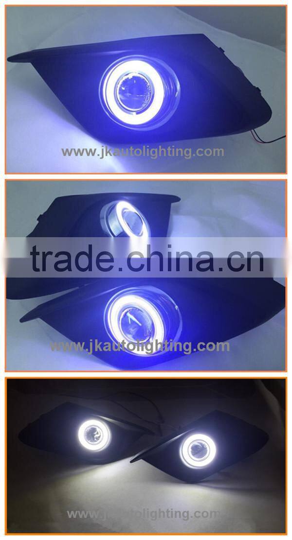 Hot Selling Angel Eyes Projector Lens for Mazda 3 Axela Super Bright Foglight Projector Lens for Mazda 3 Axela 2013 2014