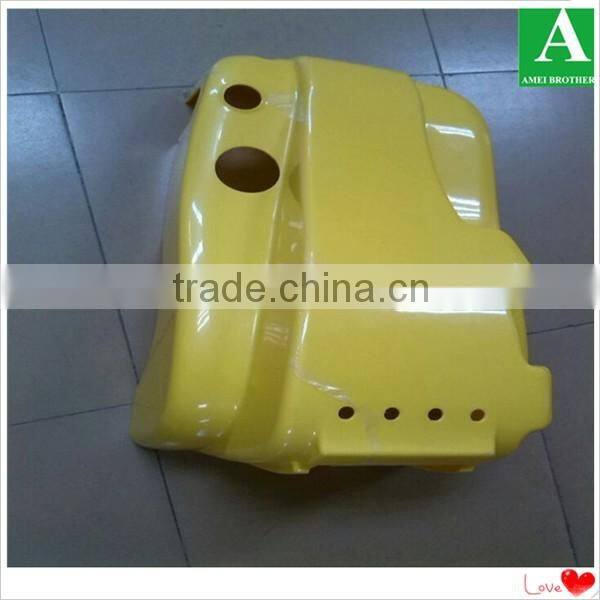 Yellow Color Cute Toy Car Cover Car Body Shell Factory Custom Accepted ABS Material