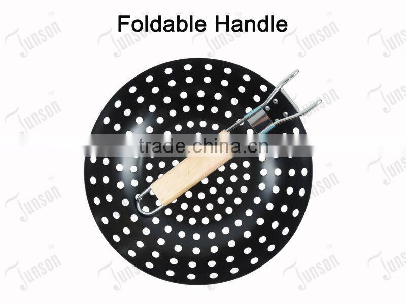 Frying Pan with Foldable Handle/Folding Handle Non-stick Fryer